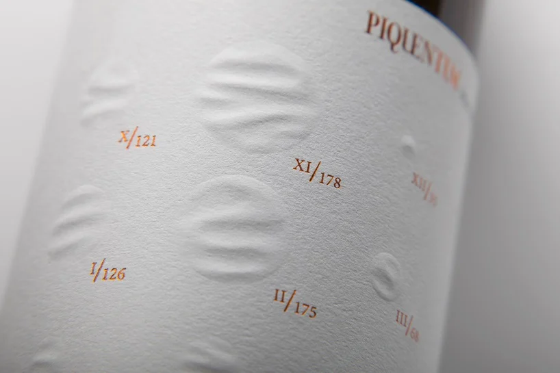 Label for Piquentum Wines